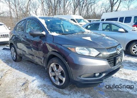 2017 Honda Hr-V Ex-L из США, поврежденный, VIN 3CZRU6H70HM705738